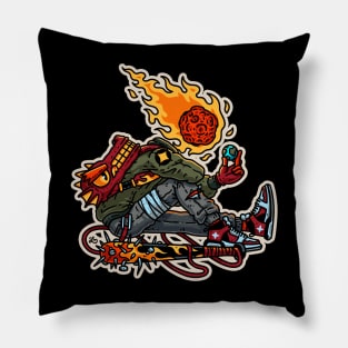 Destroyer of Worlds by Lei Melendres Pillow