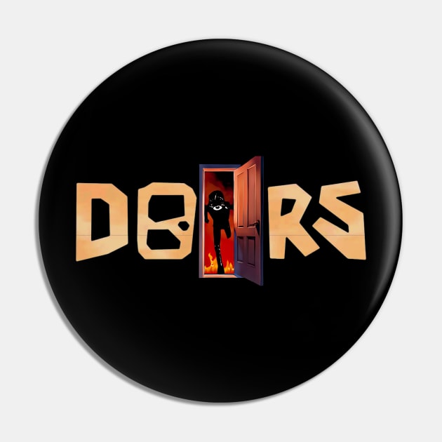 Open DOORS - Seek (Roblox Doors) Pin by Atomic City Art