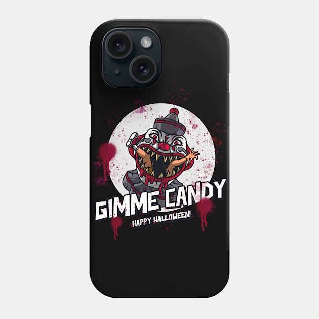 Gimme Candy Halloween Design Phone Case by Helena Morpho 