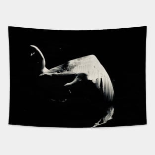 Swan / Swiss Artwork Photography Tapestry