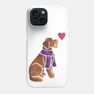 Watercolour Labradoodle Phone Case