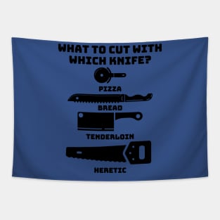 What To Cut With Which Knife 2 Tapestry