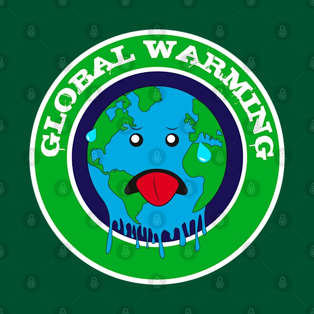 worried earth, global warming by NinoRc