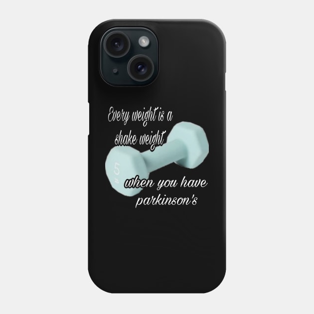 Shake weight Phone Case by NTF Amber