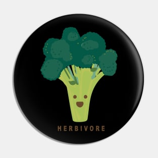 Broccoli for Vegan Pin