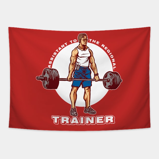 Deadlift Tapestry by AndreusD