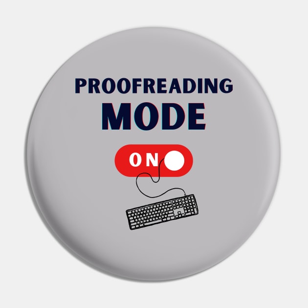 Proofreading mode on Pin by PetraKDesigns