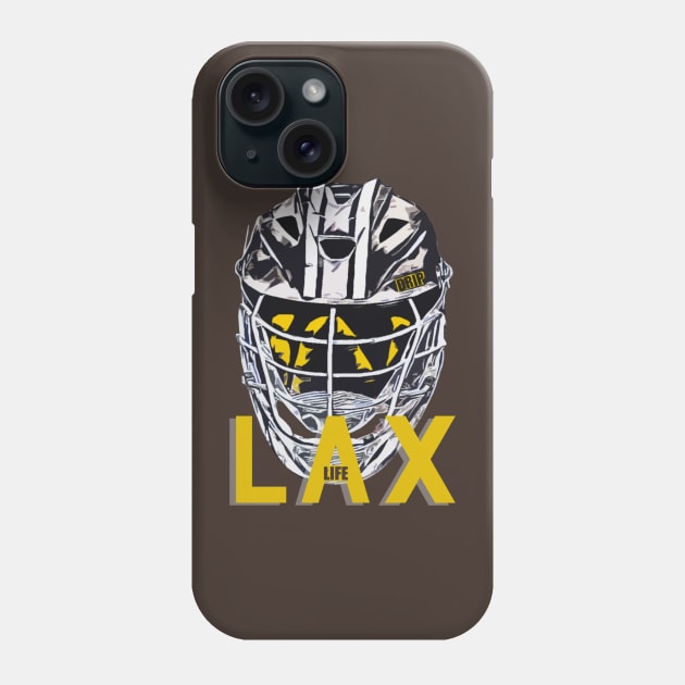 Lacrosse Drip Helment, Drip King LAX Phone Case by ChristianFaithWear