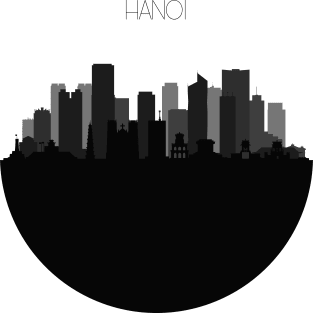 Hanoi Skyline Magnet