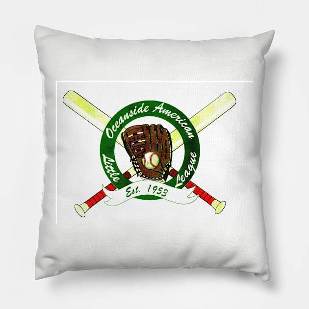 OALL Historic Logo Pillow by Oceanside American Little League