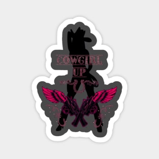 Cowgirl Up Magnet