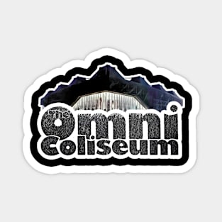 The Omni Coliseum in Atlanta - Oil Painting 1 Magnet