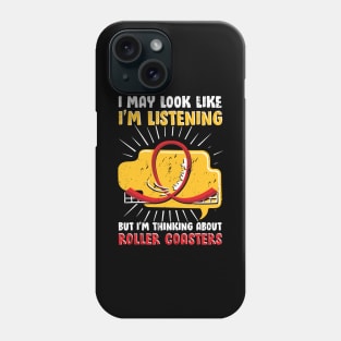 Roller Coaster Theme Park Fan Gift Phone Case