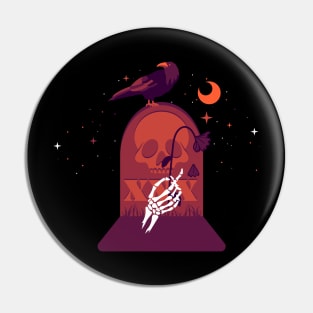A Raven's Vigil Pin