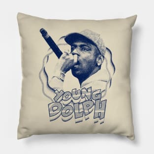 King of Memphis Young Dolph Pillow