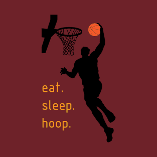 East Sleep Hoop Basketball Design 6 T-Shirt