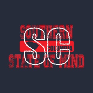 Southern State of Mind-South Carolina 3 T-Shirt