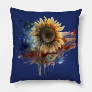 4th of July garden Pillow