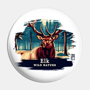 Elk - WILD NATURE - ELK -6 Pin