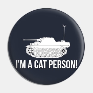 VK 16.02 Leopard im a cat person Pin