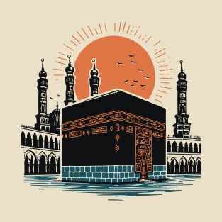 holy kaaba - mecca V1 T-Shirt