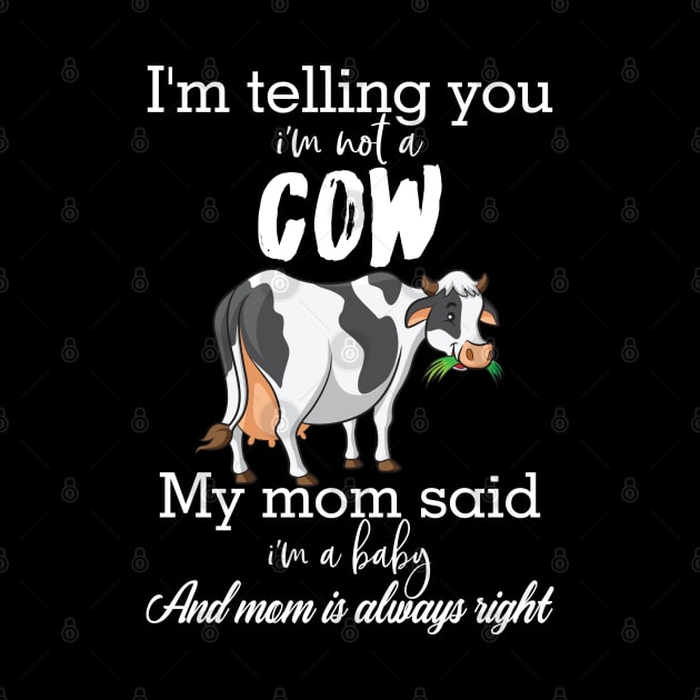 cow lady present idea for mamma by reginaturner