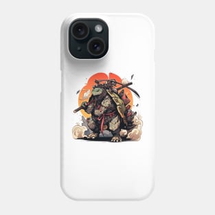 turtle samurai Phone Case