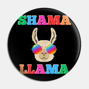 Shama Llama Pin