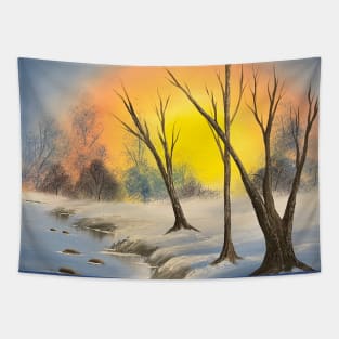 Winter Elegance Tapestry