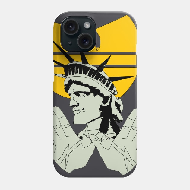 lady liberty Phone Case by brandonfoster1650