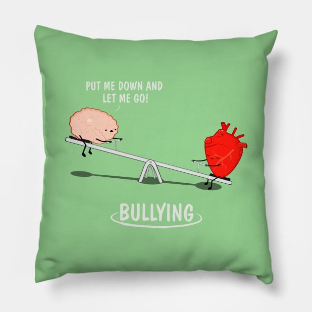 Bullying Pillow by downsign