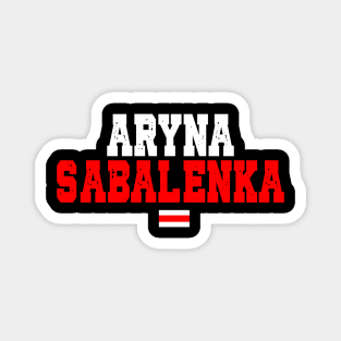 Aryna Sabalenka ( Belarussian Tennis Player) Magnet