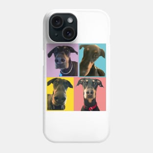 Doberman Mug Shots Phone Case