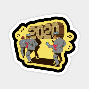 dancing coffin 2020 Christmas Magnet