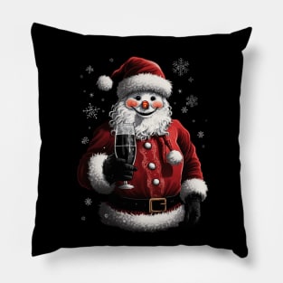 Santa snowman Pillow