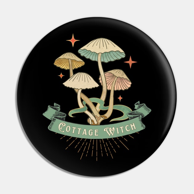 Cottage Witch Pin by Free Spirits & Hippies