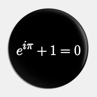 Eulers Identity Most Beautiful Math Equation Science Pin