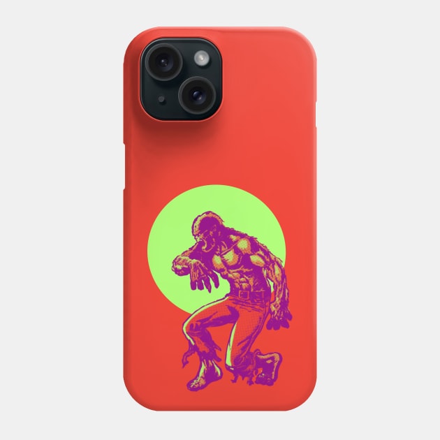 Vintage Werewolf Phone Case by StudioPM71