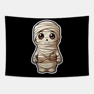 Cute Little Halloween Mummy Tapestry