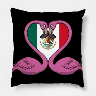 Flamingo Mexico Pillow