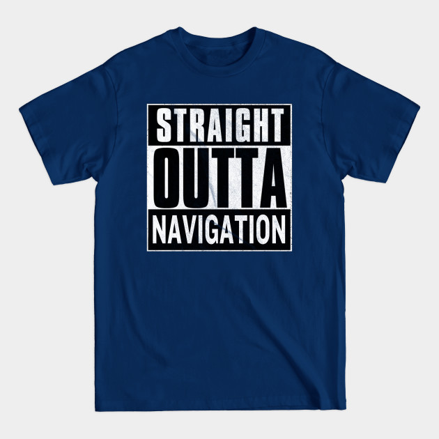 Disover Straight Outta Navigation - Among Us - T-Shirt
