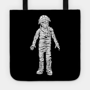 Military Mummy Halloween Theme Tote