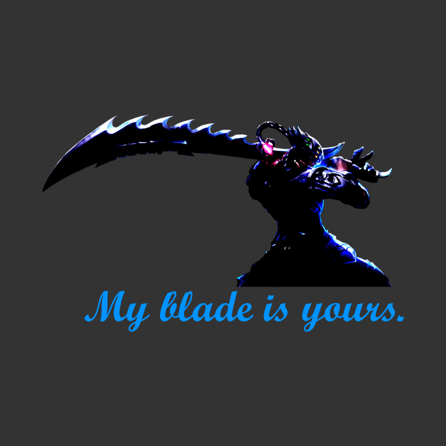 "My blade is yours. " Master Yi by MandalaHaze