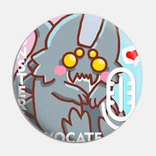 Monsters' Advocate Logo Pin