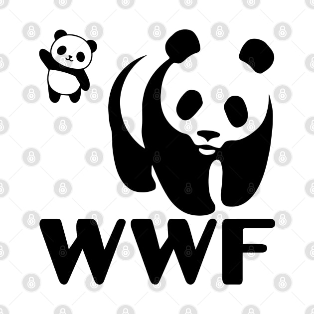 World Wild Fun (WWF) Panda by gleaming vega