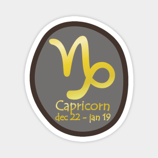 Capricorn Magnet