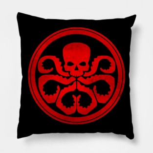 Hydra grunge Pillow