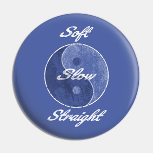 Soft slow straight qi gong tai chi energy flow Pin