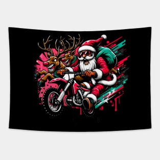 Santa Go Go! Tapestry