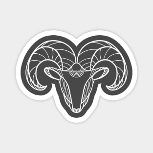 Zodiac sign set - Aries - Ram Magnet